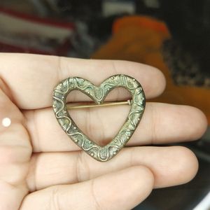 Neiman Marcus heart brooch vintage